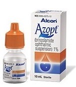 Azopt glaucoma eye drops
