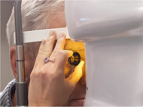 Patient undergoing LAL adjustment